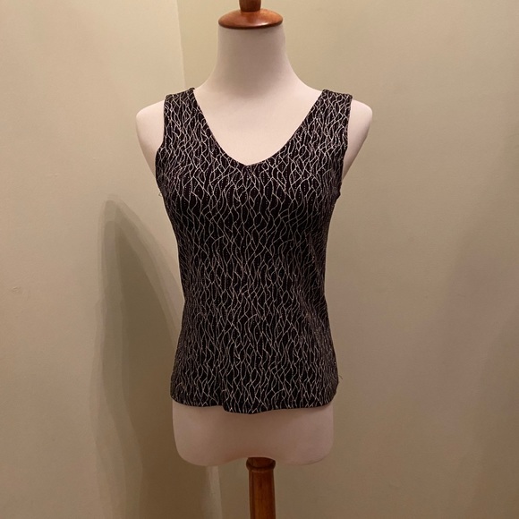 Holiday Silver Sparkle top and jacket set - Picture 3 of 7